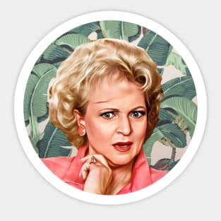 Golden Girls Rose Nyland Betty White stay golden Sticker